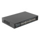 Lanberg RSFE-24P-2C-250 switch No administrado Gigabit Ethernet (10/100/1000) Energía sobre Ethernet (PoE) 1U Negro