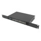 Lanberg RSFE-24P-2C-250 switch No administrado Gigabit Ethernet (10/100/1000) Energía sobre Ethernet (PoE) 1U Negro