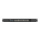 Lanberg RSFE-24P-2C-250 switch No administrado Gigabit Ethernet (10/100/1000) Energía sobre Ethernet (PoE) 1U Negro