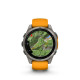 Garmin fenix 8 3,56 cm (1.4'') AMOLED 47 mm Digital 454 x 454 Pixeles Pantalla táctil Grafito Wifi GPS (satélite)