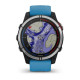 Garmin quatix 7 3,3 cm (1.3'') MIP 47 mm Digital 260 x 260 Pixeles Pantalla táctil Azul Wifi GPS (satélite)