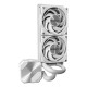 Montech HyperFlow Silent 240 Procesador Sistema de refrigeración líquida todo en uno 12 cm Blanco 1 pieza(s)