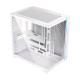 Hiditec H3 PRO Midi Tower Transparente, Blanco
