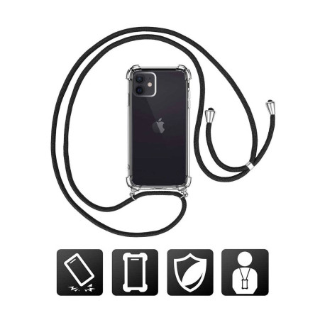 Akashi ALTLANYIP12P funda para teléfono móvil 15,5 cm (6.1'') Transparente