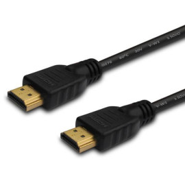 Savio CL-121 cable HDMI 1,8 m HDMI tipo A (Estándar) Negro