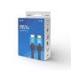 Savio HDMI (M) v2.1 cable 5m 8K copper blue-black golden tips CL-169 cable HDMI HDMI tipo A (Estándar) Negro, Azul