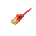 Equip 626201 cable de red Rojo 0,25 m Cat6a U/UTP (UTP)
