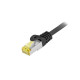 Equip 605110 cable de red Negro 25 m Cat6a S/FTP (S-STP)
