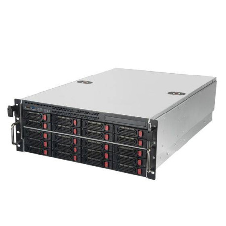 Silverstone SST-RM43-320-RS caja para disco duro externo Caja de disco duro (HDD) Gris 2.5/3.5''