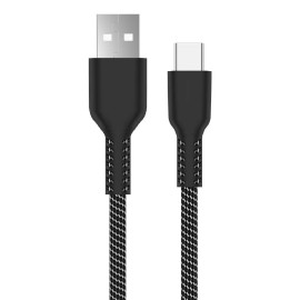 Ewent EC1134 cable USB USB 2.0 1 m USB A USB C Negro, Blanco