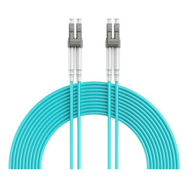 Gembird CFO-MDOM4-LC/LC-30M Cable de fibra óptica e InfiniBand LC/UPC Color aguamarina