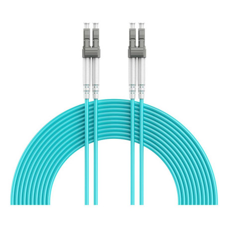Gembird CFO-MDOM4-LC/LC-30M Cable de fibra óptica e InfiniBand LC/UPC Color aguamarina