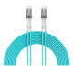 Gembird CFO-MDOM4-LC/LC-30M Cable de fibra óptica e InfiniBand LC/UPC Color aguamarina