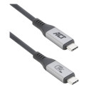 ACT Cable USB4 80 Gbps Thunderbolt 5 240 W USB Type-C, certificado por USB-IF, 1,5 metros