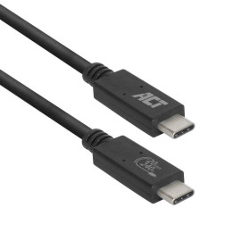 ACT AC7431 cable USB USB4 Gen 2x2 1 m USB C 20 Gbit/s 240 W Negro