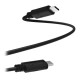 T'nB TCUSBC02BK cable USB USB 2.0 2 m USB C Negro