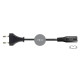 FONESTAR - Fonestar SR-448 adaptador de enchufe eléctrico Negro - sr-448