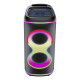 Denver BPS-370 Altavoz para fiestas Negro 100 W