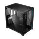 Hiditec H3 PRO Midi Tower Negro, Transparente
