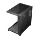 Hiditec H3 PRO Midi Tower Negro, Transparente