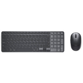 DELL Pro 7 KM746 teclado Ratón incluido Universal RF Wireless + Bluetooth QWERTY Español Grafito