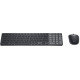 DELL Pro 7 KM746 teclado Ratón incluido Universal RF Wireless + Bluetooth QWERTY Español Grafito