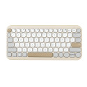 ASUS Marshmallow Keyboard KW100 teclado Hogar Bluetooth QWERTY Español Beige