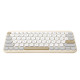 ASUS Marshmallow Keyboard KW100 teclado Hogar Bluetooth QWERTY Español Beige