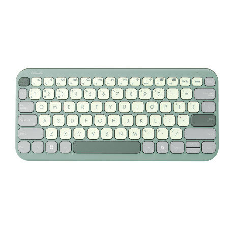 ASUS Marshmallow Keyboard KW100 teclado Hogar Bluetooth QWERTY Español Verde