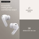 Motorola moto buds 2 plus Auriculares Inalámbrico Dentro de oído Llamadas/Música Bluetooth Blanco