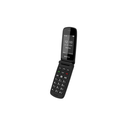 Denver BAS-24800L teléfono móvil 6,1 cm (2.4'') Negro Teléfono para personas mayores