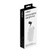 Celly BHCLIP Auriculares Alámbrico Dentro de oído Llamadas/Música/Deporte/Uso diario USB Tipo C Blanco