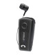 Celly BHCLIP Auriculares Alámbrico Dentro de oído Llamadas/Música/Deporte/Uso diario USB Tipo C Negro