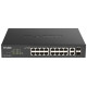 D-Link DGS-1100-18PV2 switch Gestionado L2 Gigabit Ethernet (10/100/1000) Energía sobre Ethernet (PoE) 1U Negro