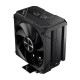 Hiditec DC20 PRO Procesador Refrigerador de aire 12 cm Negro 1 pieza(s)