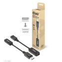 CLUB3D Adaptador activo DisplayPort™1.4 a HDMI™ 4K120Hz/8K60Hz HDR M/H
