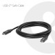 CLUB3D Cable USB-C® seguro de 240 W sin datos, 2 m/6,56 pies