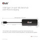 CLUB3D CSV-1548 hub de interfaz USB 3.2 Gen 1 (3.1 Gen 1) Type-C Negro