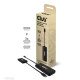 CLUB3D CSV-1548 hub de interfaz USB 3.2 Gen 1 (3.1 Gen 1) Type-C Negro