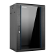 Armario rack mural 19 pulgadas phasak pro 18u 600x450 montado pho 2118