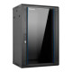 Armario rack mural 19 pulgadas phasak pro 18u 600x450 montado pho 2118