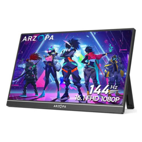 Arzopa Z1FC pantalla para PC 40,9 cm (16.1'') 1920 x 1080 Pixeles Full HD LCD Negro