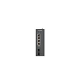 D-Link DIS-210G-06 switch Gestionado L2/L3 Gigabit Ethernet (10/100/1000) DIN rail Negro