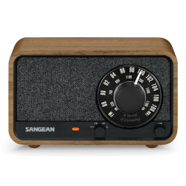 Sangean WR-8 Personal Analógica Nuez