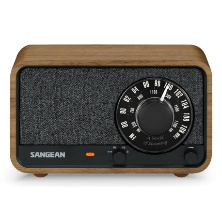 Sangean WR-8 Personal Analógica Nuez