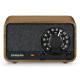 Sangean WR-8 Personal Analógica Nuez