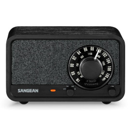 Sangean WR-8 Personal Analógica Roble oscuro