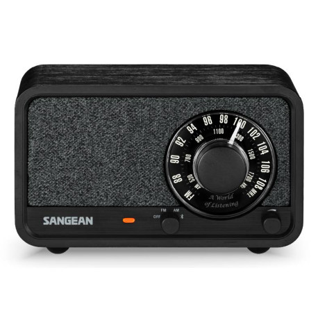 Sangean WR-8 Personal Analógica Roble oscuro