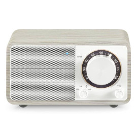 Sangean WR-7 PLUS Personal Analógica Roble