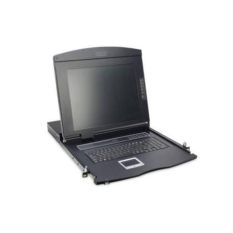 Digitus DS-72210 consola de rack 43,2 cm (17'') 1280 x 1024 Pixeles Negro 1U